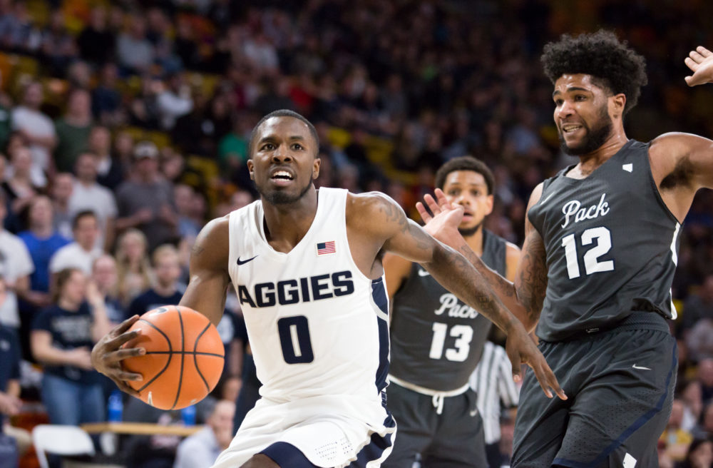 Utah State loses 93-87 shootout to Nevada - The Utah Statesman