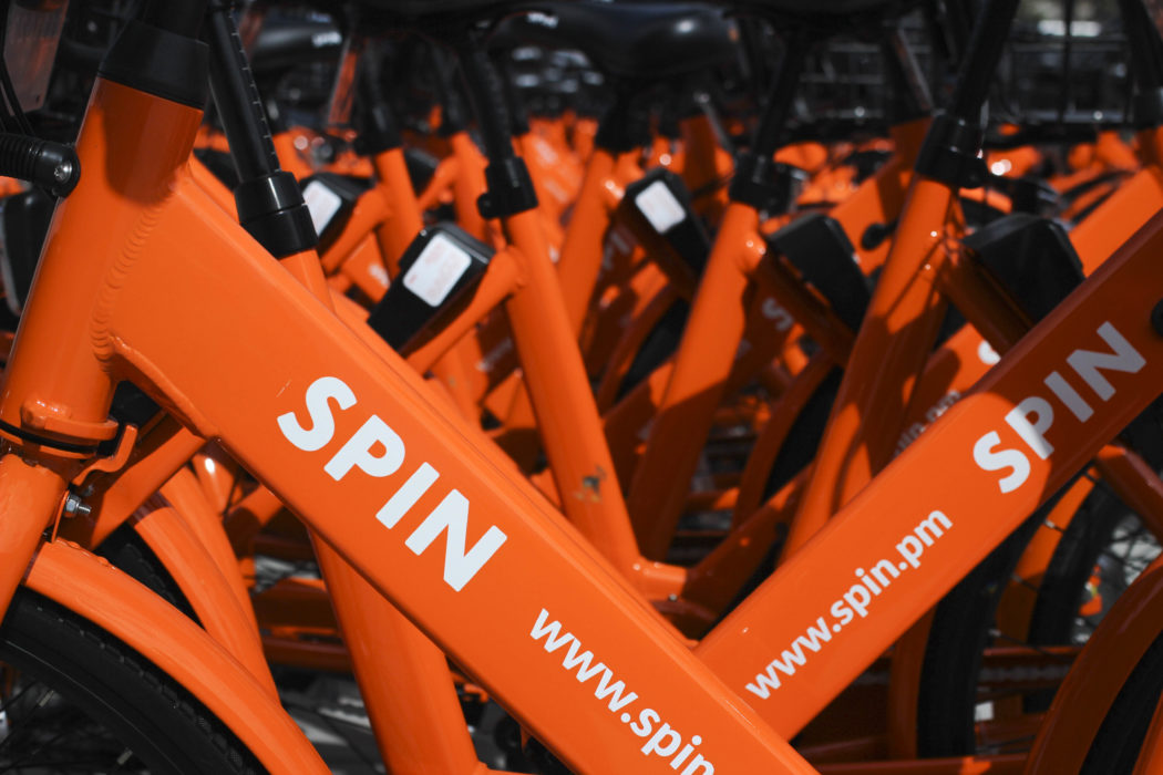 Spin sales bike share