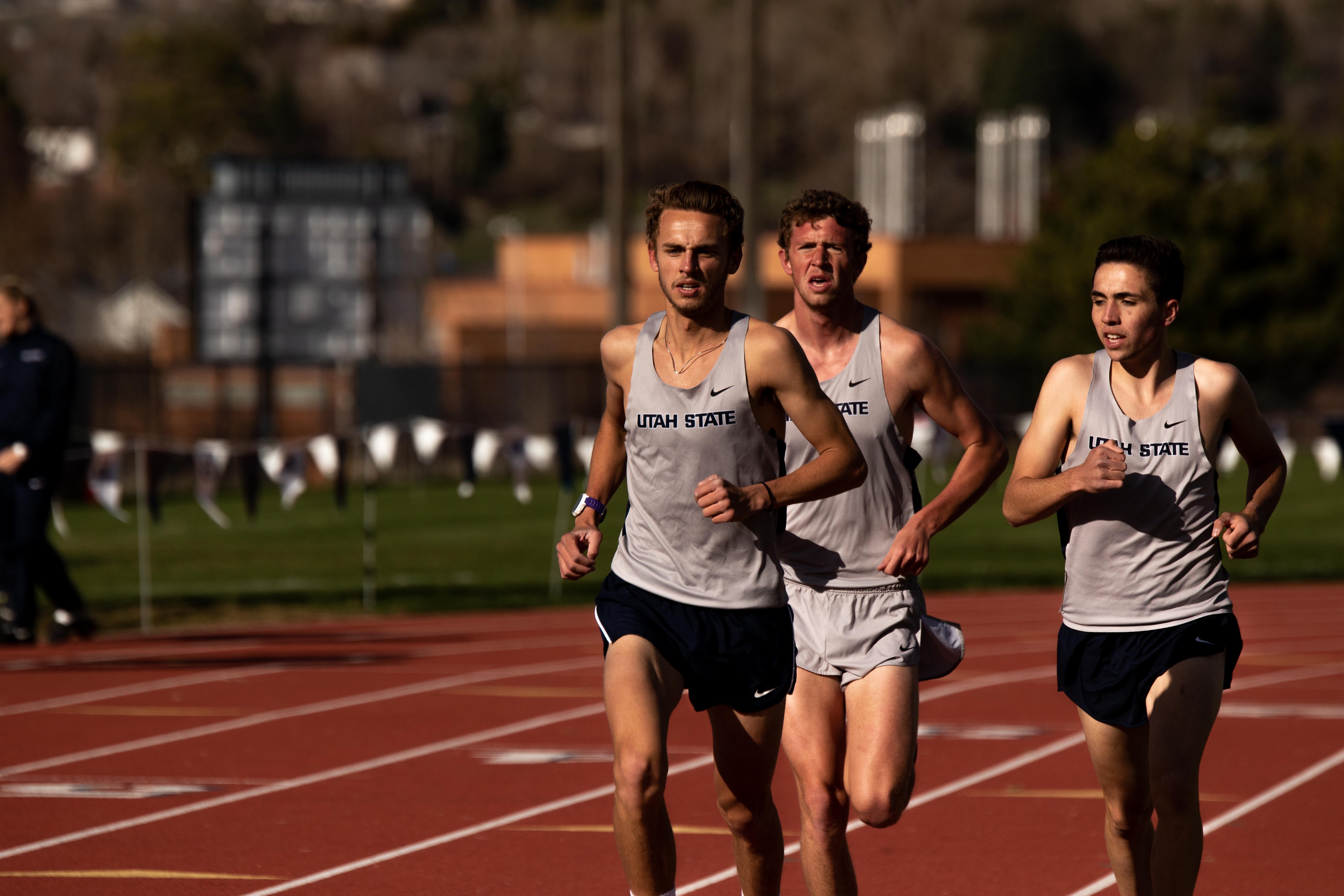USU track and field captures eight titles to open season The Utah Statesman