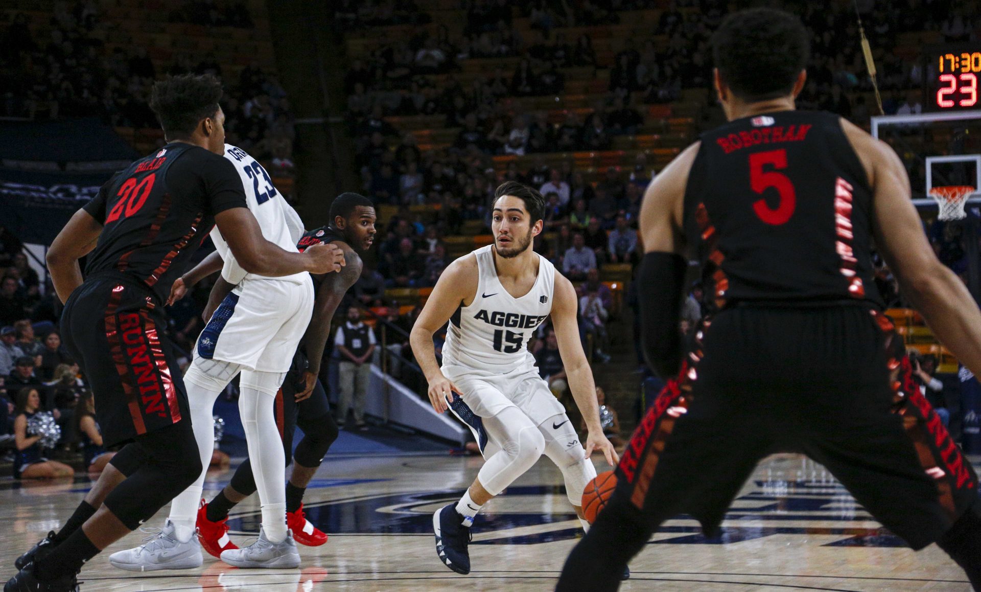 Gallery Mens BBall Vs. UNLV - The Utah Statesman