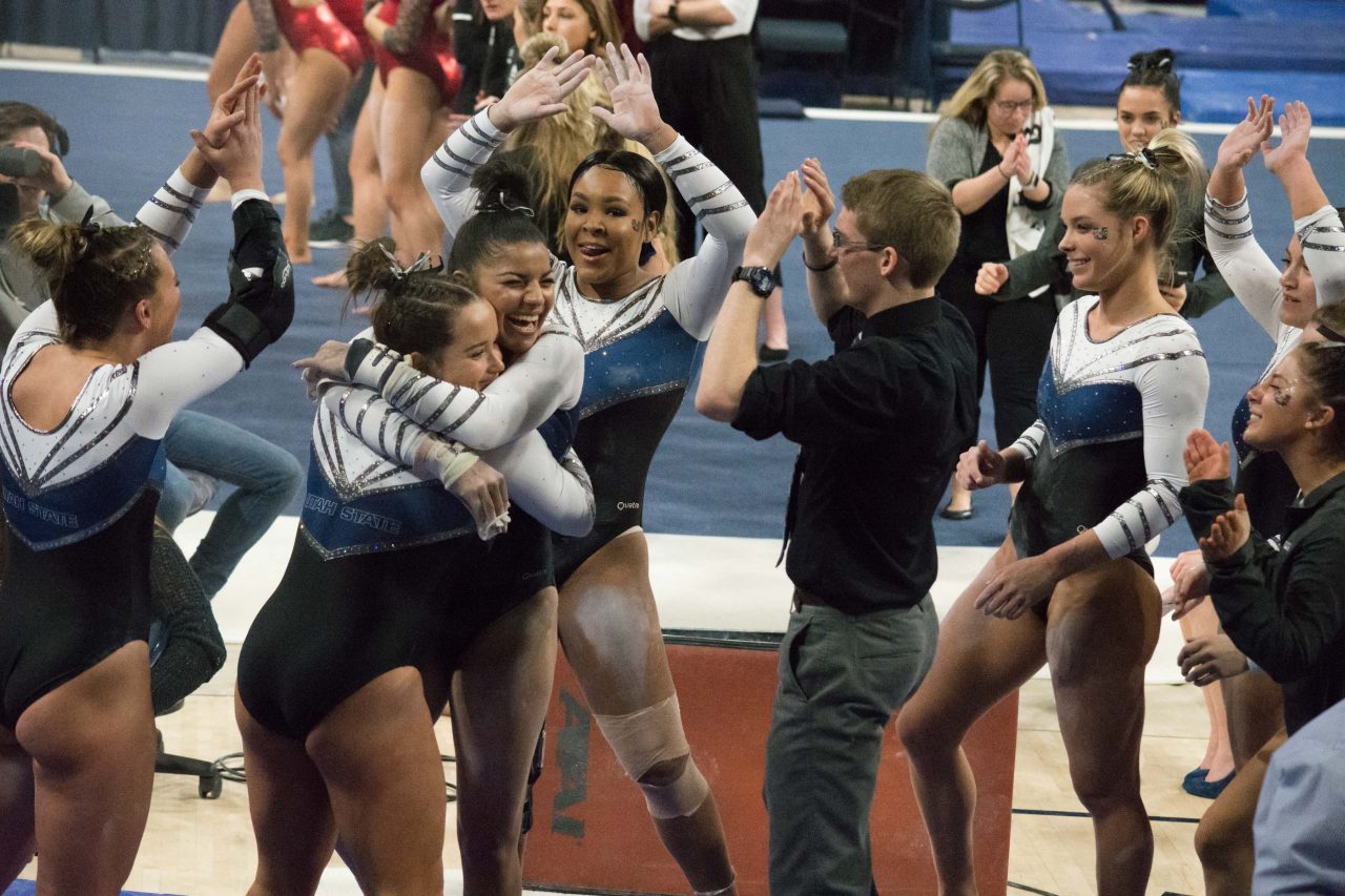 Gallery: Gymnastics vs. SUU - The Utah Statesman