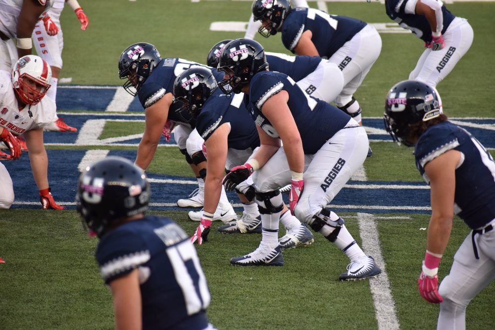 USU football's new offensive line talented but unproven The Utah