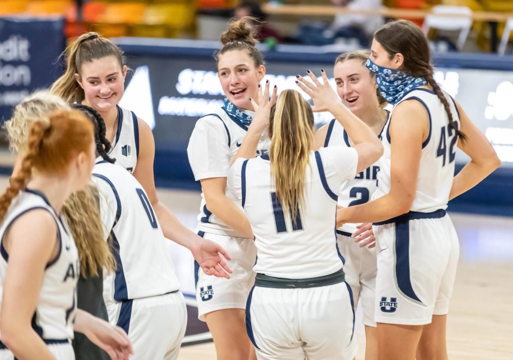 Ard and Aggie women open season with a win - The Utah Statesman