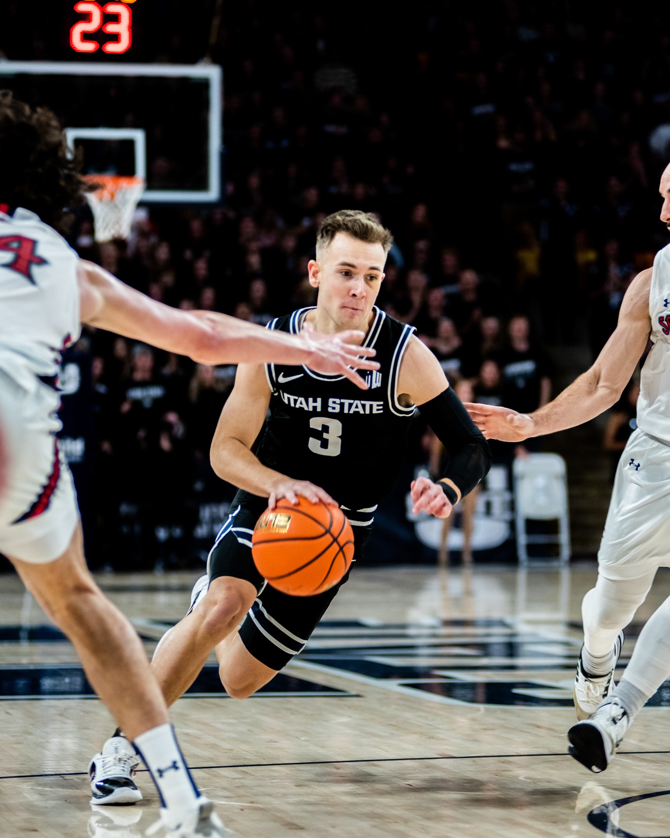 USU Hoops overcome double-digit deficit, edge out New Mexico in OT - Vimarsana News