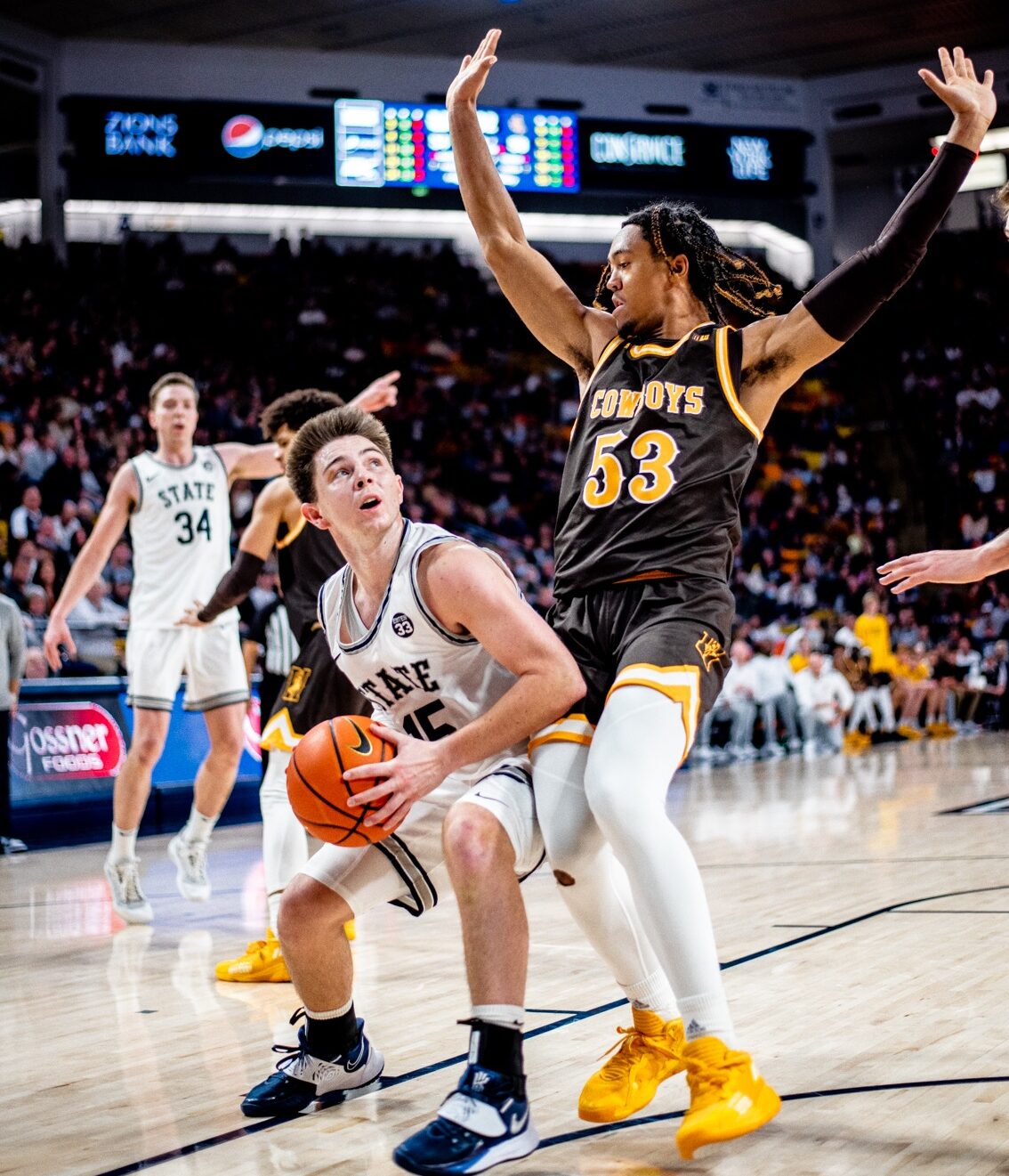 USU falls in OT at Wyoming - Vimarsana News