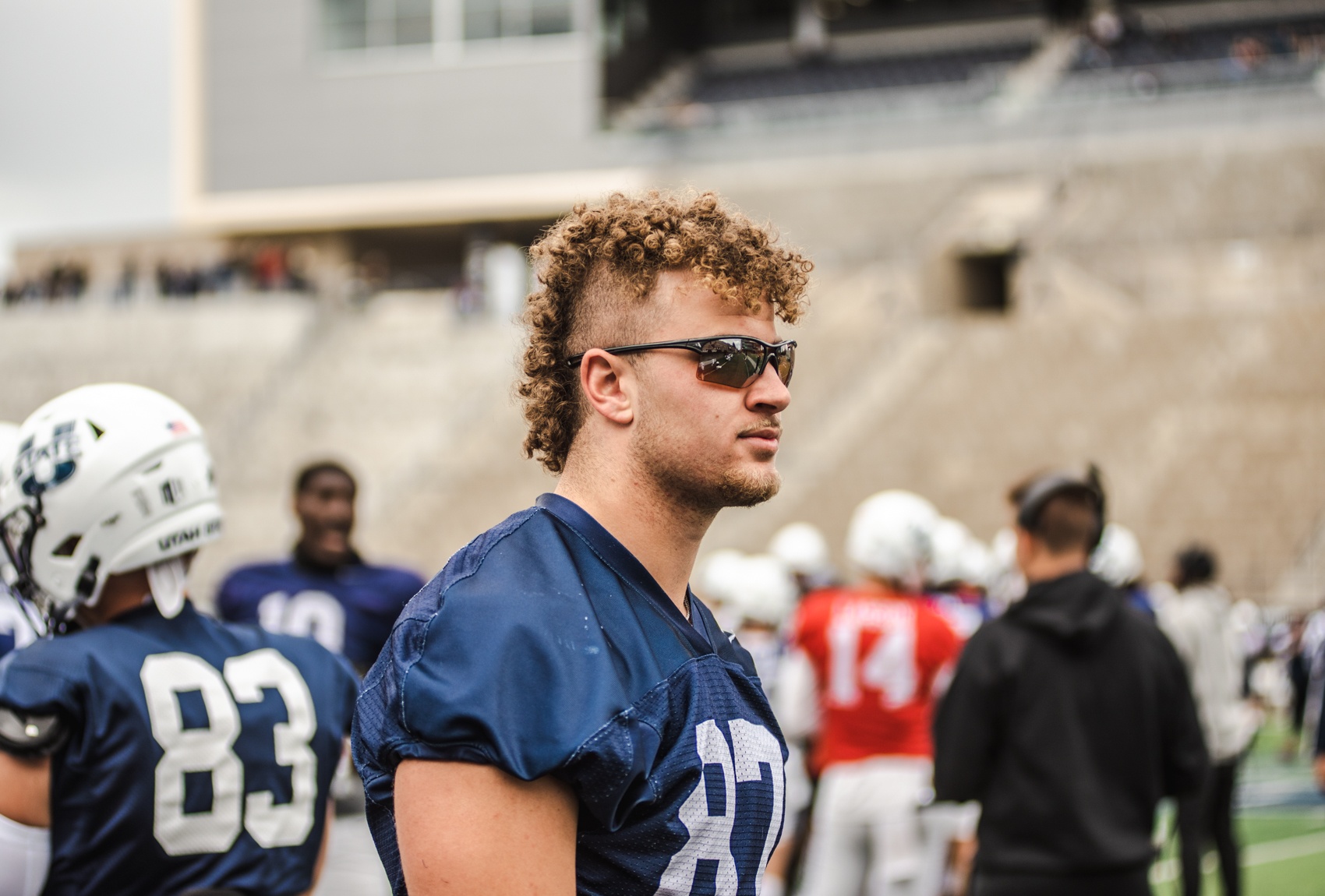 After six years at Utah State, Broc Lane sets his sights on the NFL