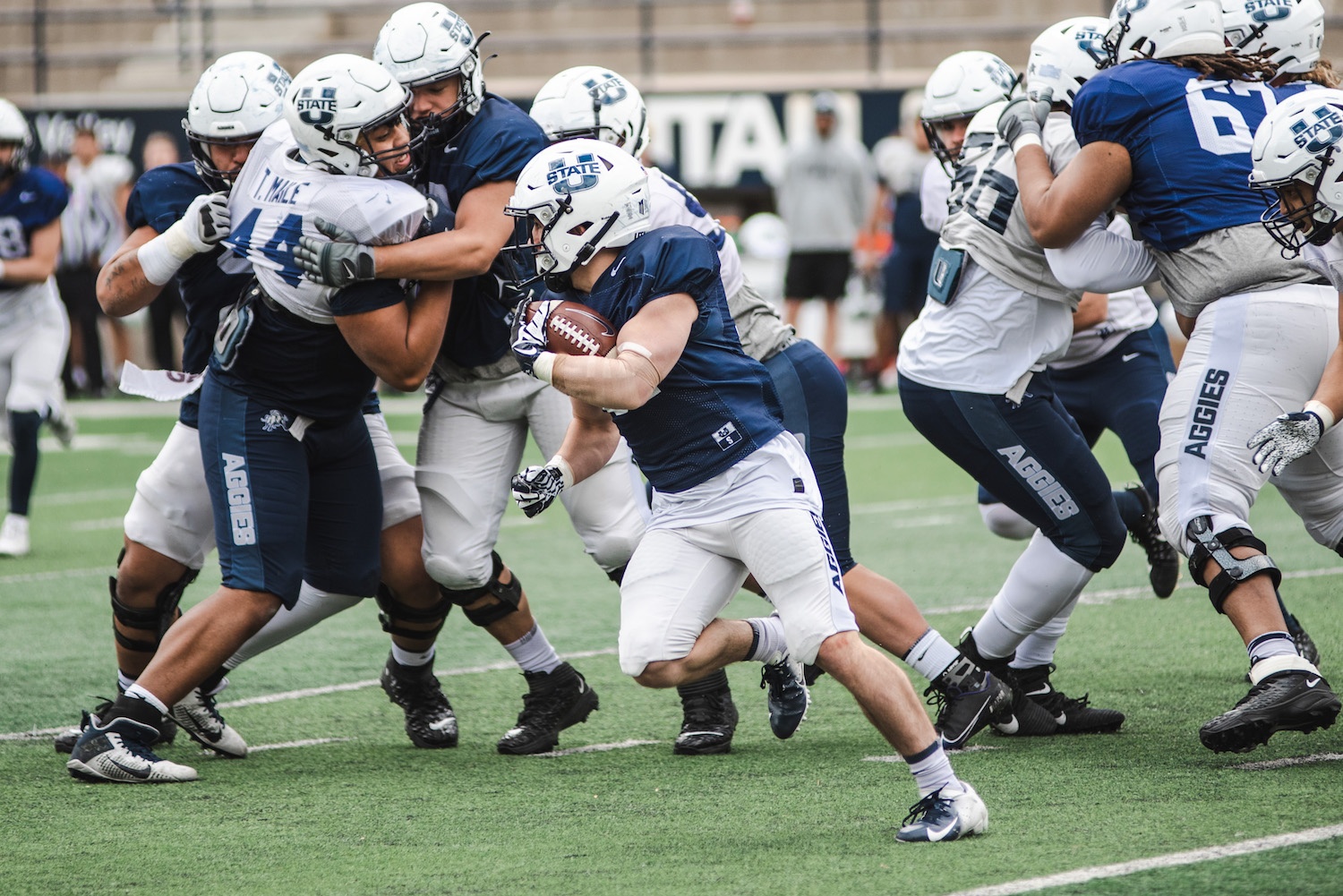 Three takeaways from Utah State's spring game - The Utah Statesman