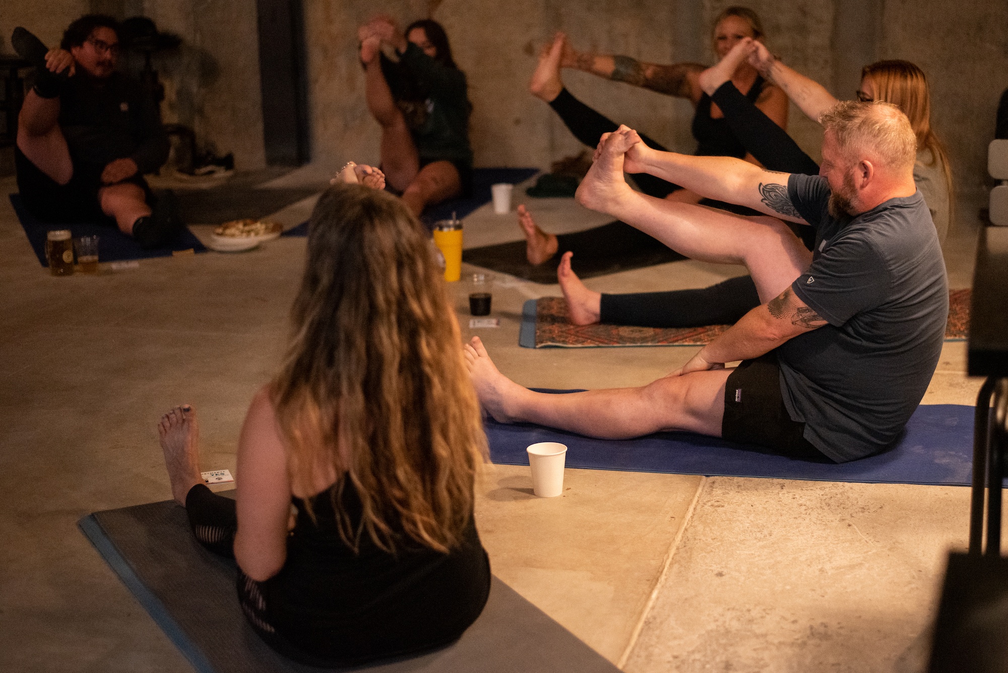 Free Yoga at Night Shift Brewery Is Back