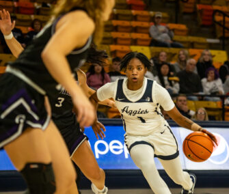 USU WBB Beats the Yotes 75-58