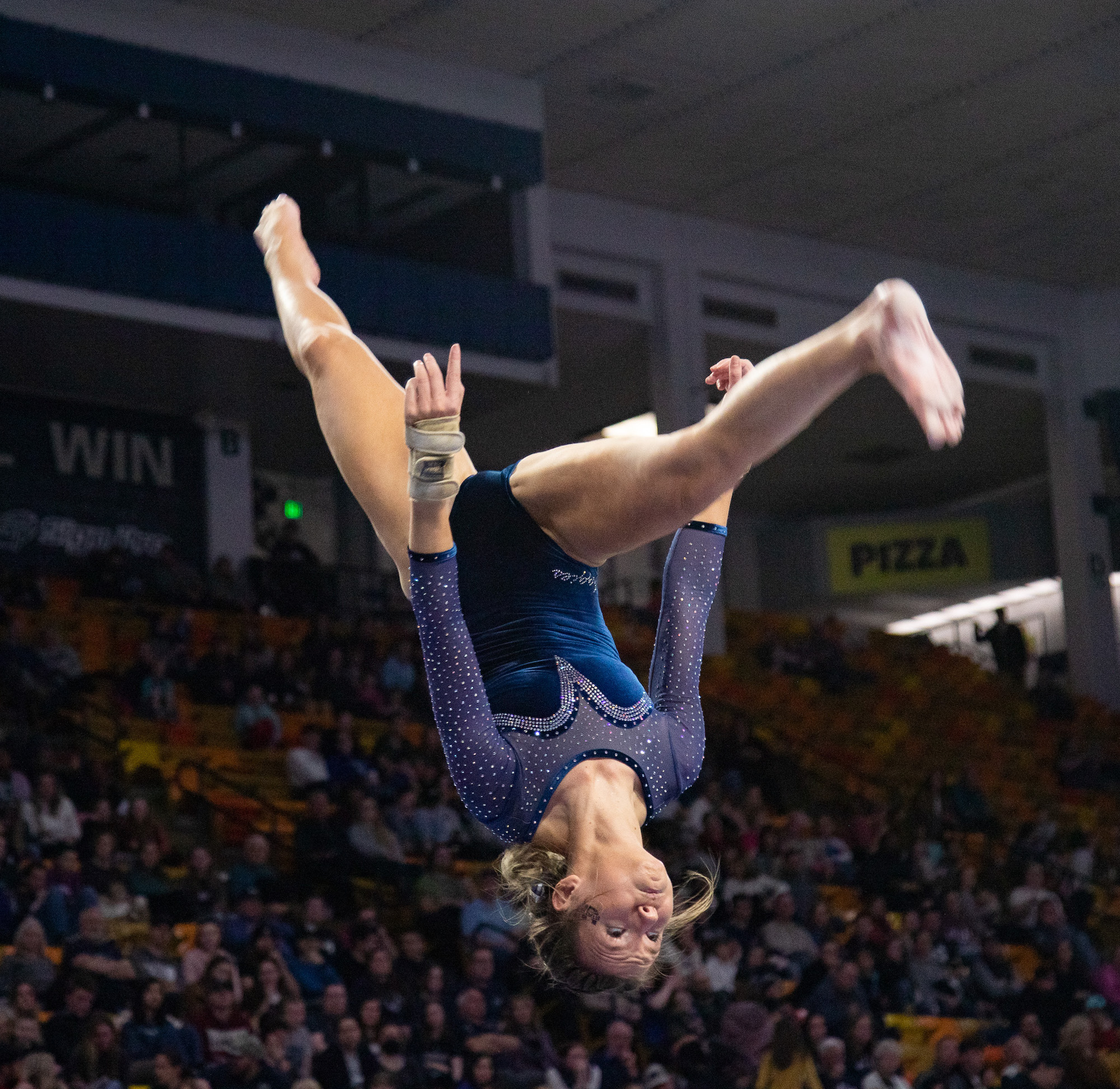 USU Gymnastics scores season high in loss to Flippin' Birds - The Utah ...