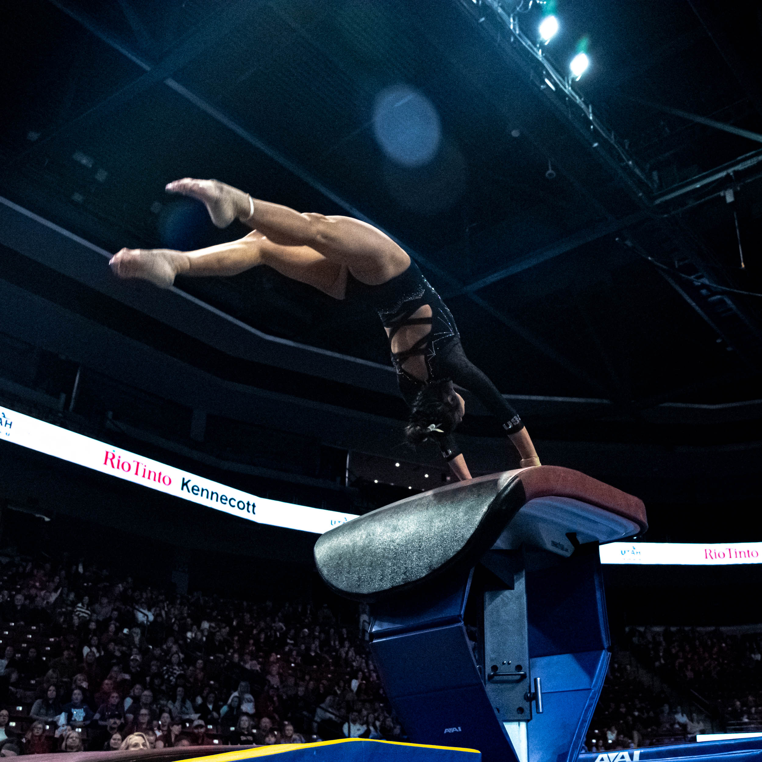 Aggies Compete in The Best of Utah Gymnastics Meet The Utah Statesman