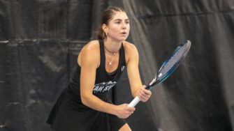 Aggie women’s tennis team falls to the Cougars