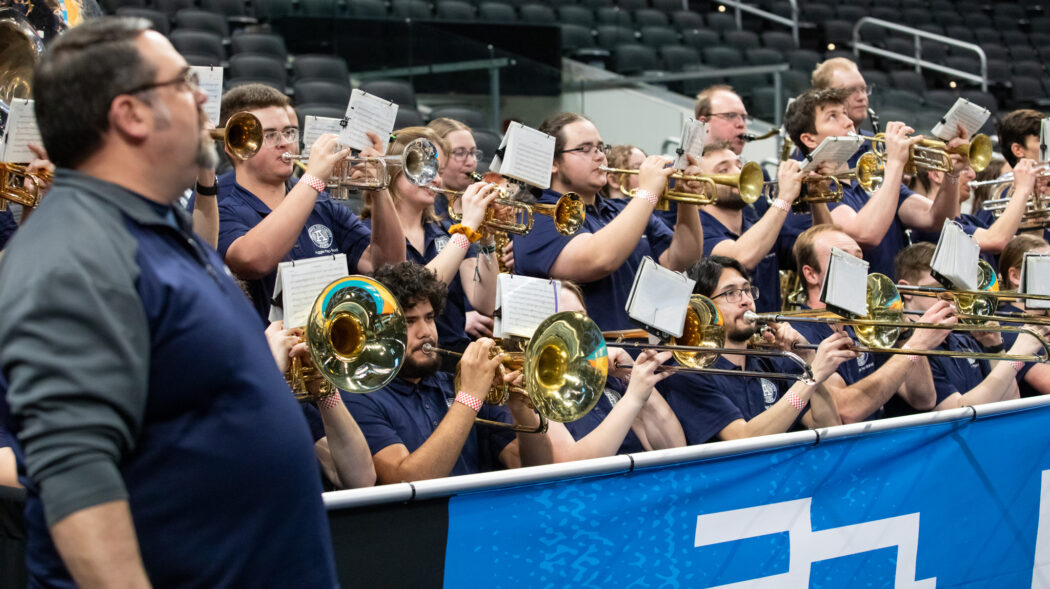 Pep in their step: The Aggie Pep Band brings music and momentum to ...