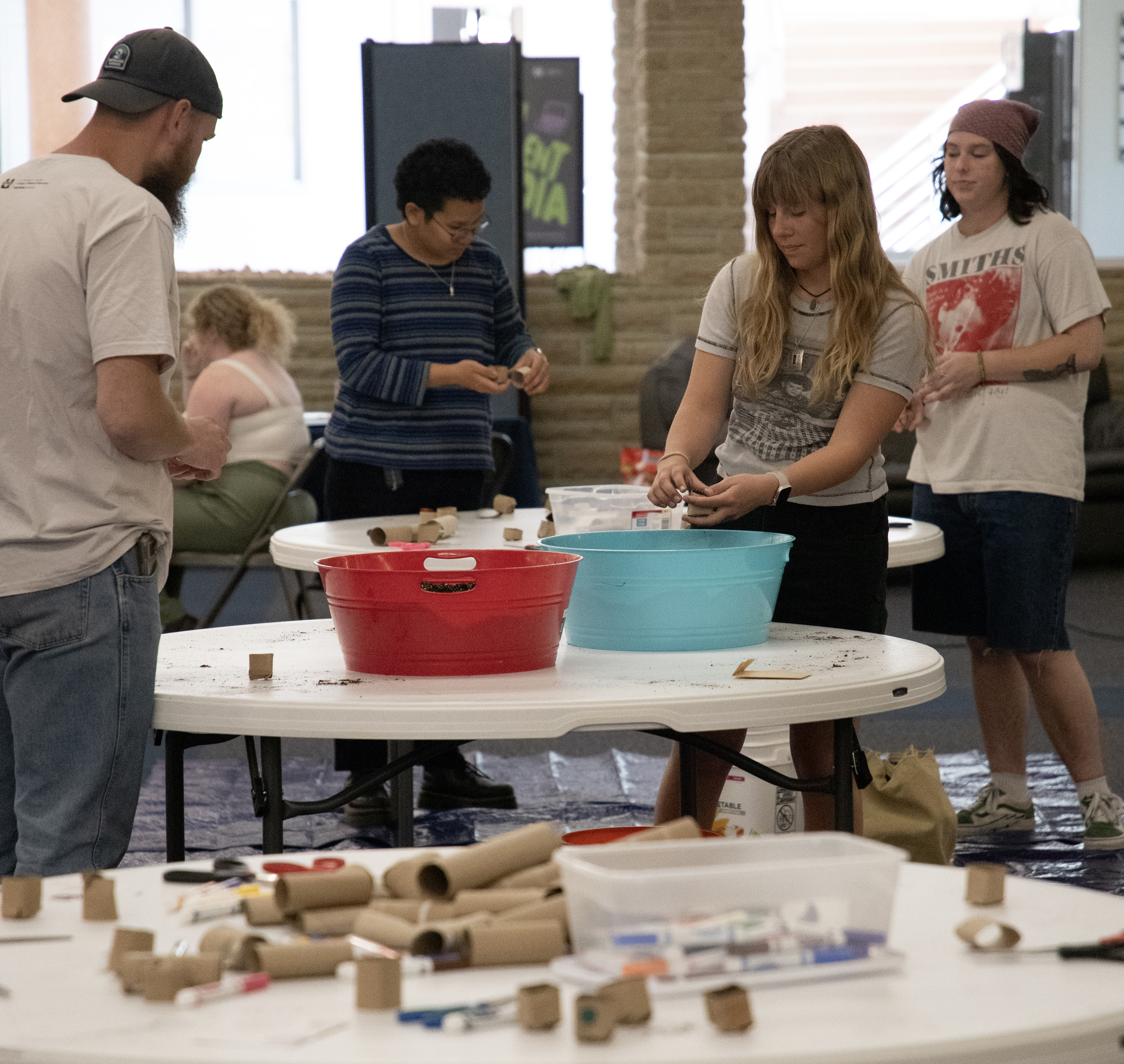 Native seed planting workshop encourages sustainable gardening during Earth Week