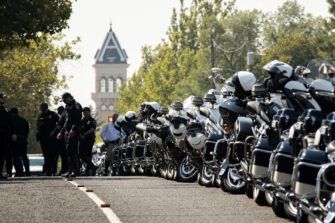 Funeral services held for two fallen officers at Dee Glen Smith Spectrum