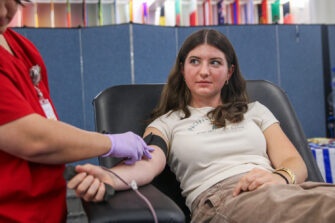 Utah State University Participates in 22nd Annual Blood Battle Against Weber State University
