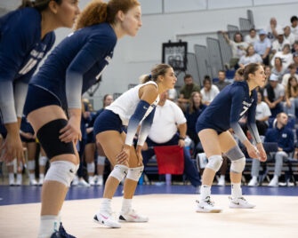 Helgesen goes down, Utah State struggles in 3–0 loss to Utes