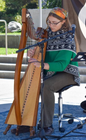 Blithe Bigelow’s journey to the harp