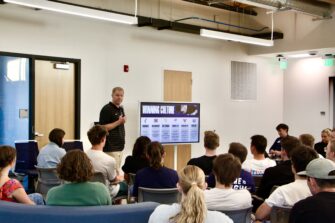 Covey Leadership Center hosts adaptability workshop with Jerrod Calhoun