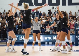 Utah State Volleyball wins MW regular-season title