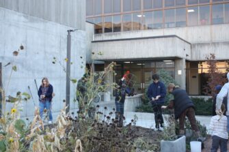 Taking care of Utah State’s permaculture garden