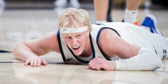 Aggies Fall Behind in Final Minutes Against Rebels in First Home Loss of The Season