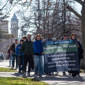 Aggies ‘Walk the Walk’ for MLK Jr. Day