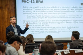 USHE board trims Utah State athletics fee increase, approves smaller one-year bump