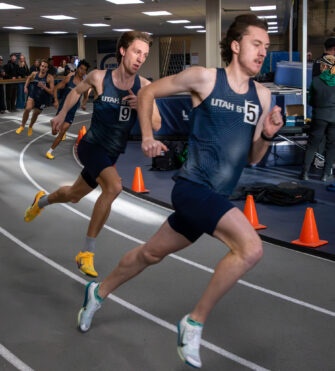 Landon Bott breaks Utah State 800-meter record