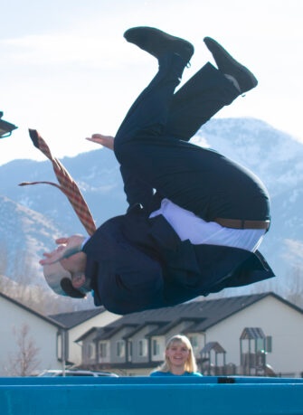 Cold water, warm cause: Community plunges into fundraiser for clean water in Ghana