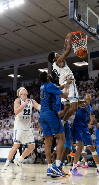 Utah State turns pace and precision into statement win over Memphis