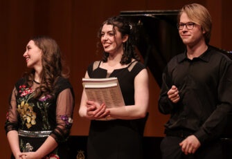 Collaboration takes center stage as Art Song Competition awards scholarship money