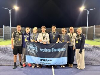 USU Club Tennis goes undefeated at sectionals