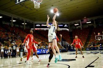 Utah State Women’s Basketball Falls Short to UNLV