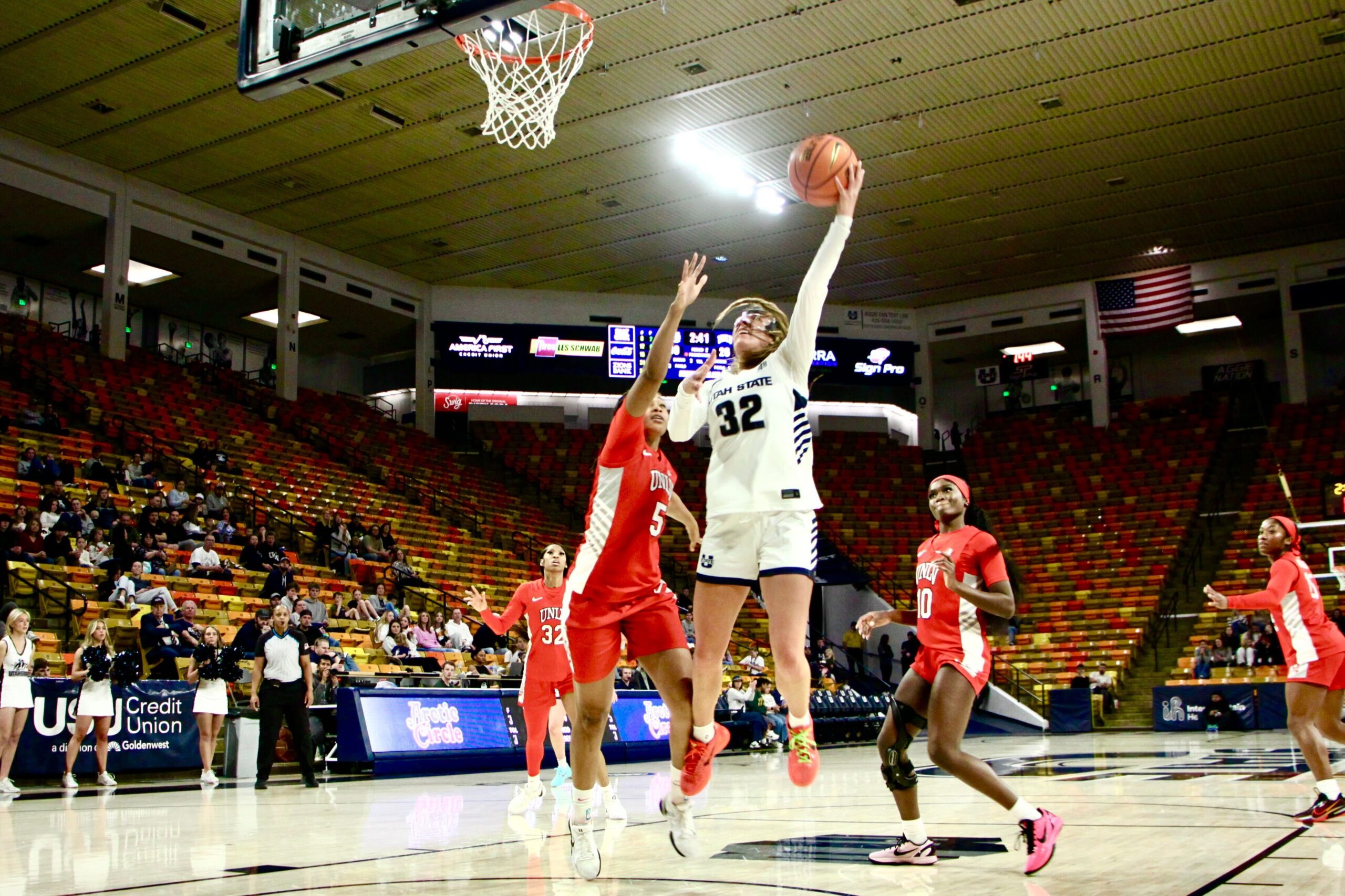Physical UNLV wears down Utah State in second half - The Utah Statesman