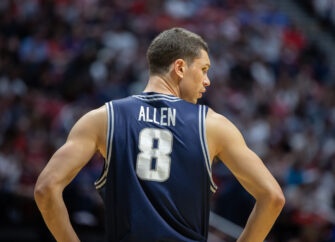 Aggies fight, fall to Arizona in second round