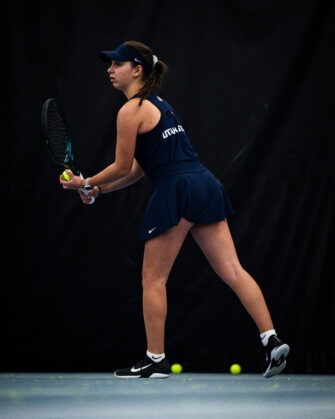 First-year Terezia Mlkva quickly emerges at No. 1 for Utah State
