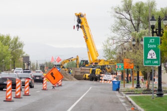 Construction continues to impact roadways throughout Cache Valley