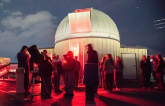 Skies clear just in time for USU public observatory night
