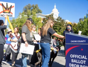 Logan rally encourages early voting