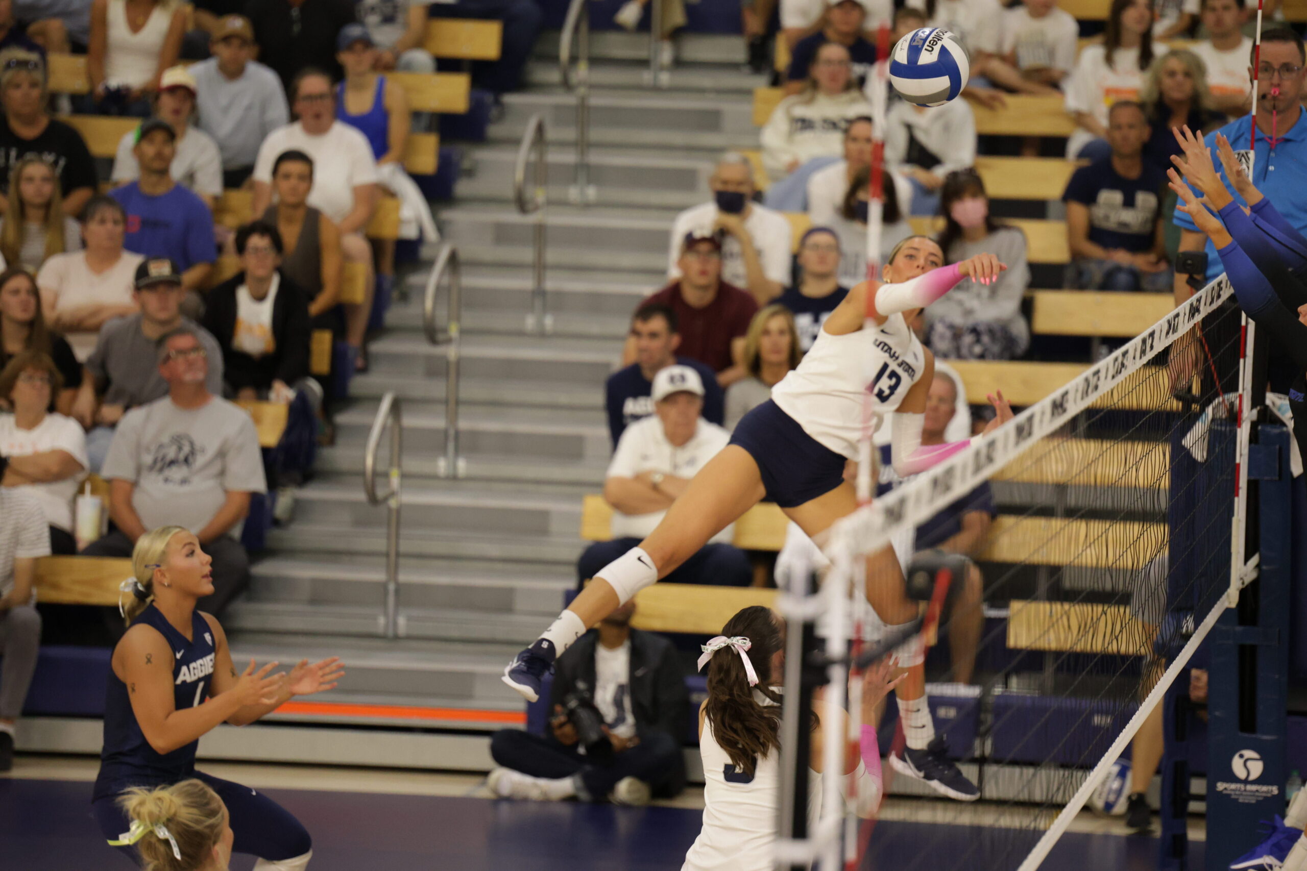 USU Volleyball falls to Boise State 3-1 on Thursday