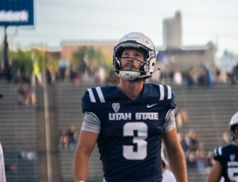 Following in family footsteps: Landon Rehkow’s path to USU and beyond