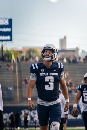 Following in family footsteps: Landon Rehkow’s path to USU and beyond